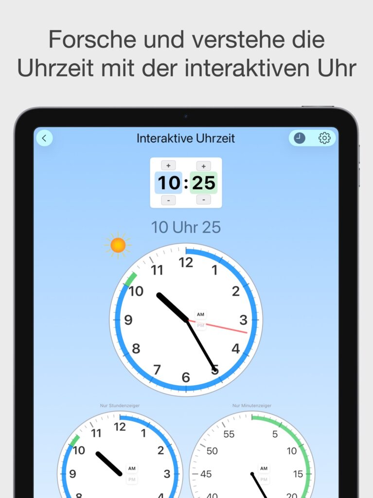 Neu: Zeit und Uhr
